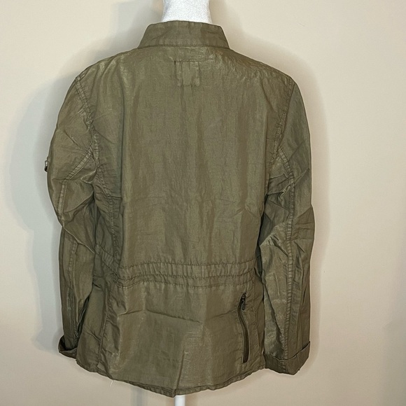 GAP Olive green Lightweight Utility Jacket Women’s -Small - Picture 5 of 9